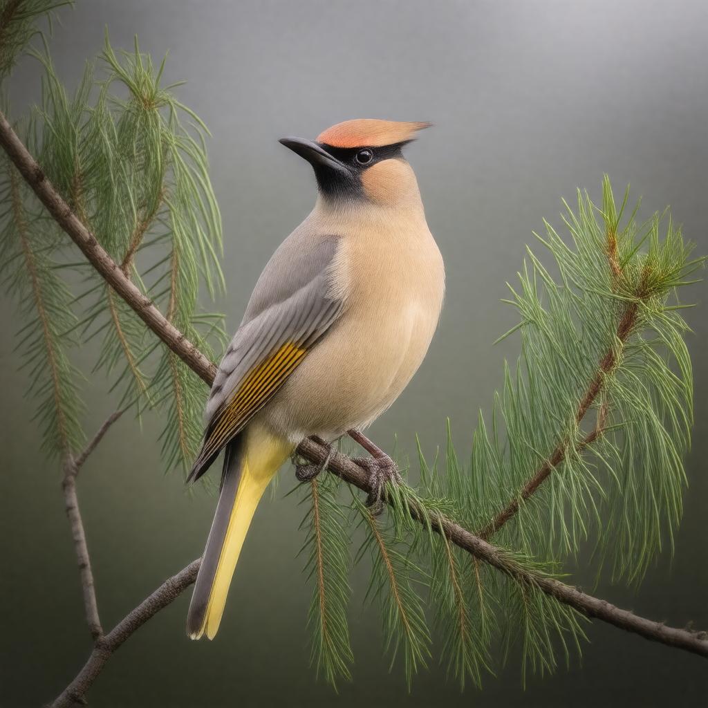 Cedar waxwing